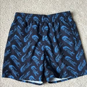 Coast Logo Black and Blue Shorts (swim trunks)